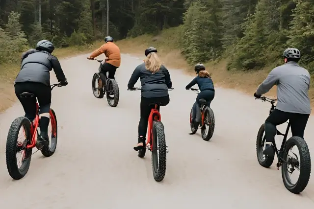 leren fietsen op een fatbike