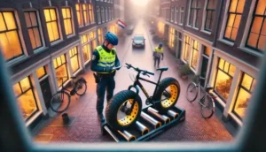 Kan de politie zien of je je fatbike hebt opgevoerd