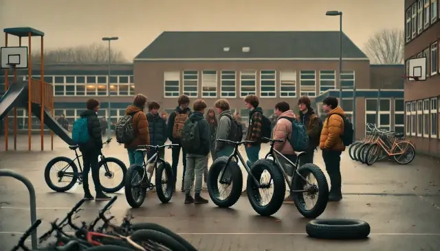 Waarom hebben zoveel jongeren een fatbike