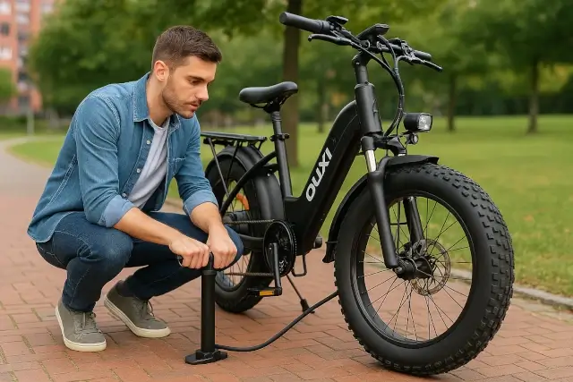 fatbike band oppompen